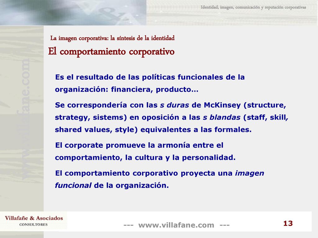 Identidad, imagen, comunicación y reputación corporativas