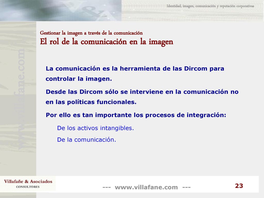 Identidad, imagen, comunicación y reputación corporativas