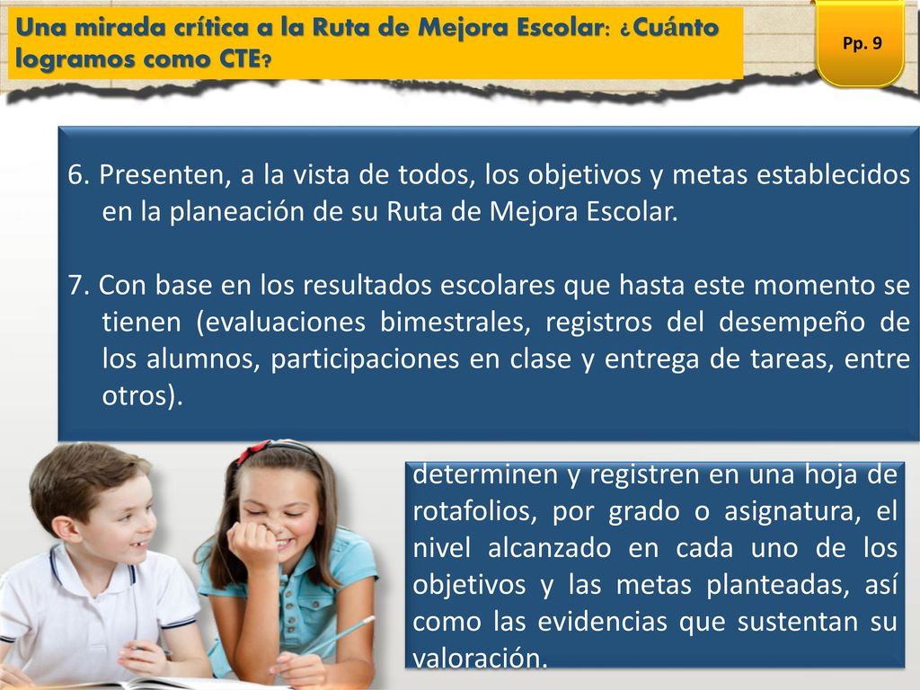Una mirada crítica a la Ruta de Mejora Escolar: ¿Cuánto logramos como CTE