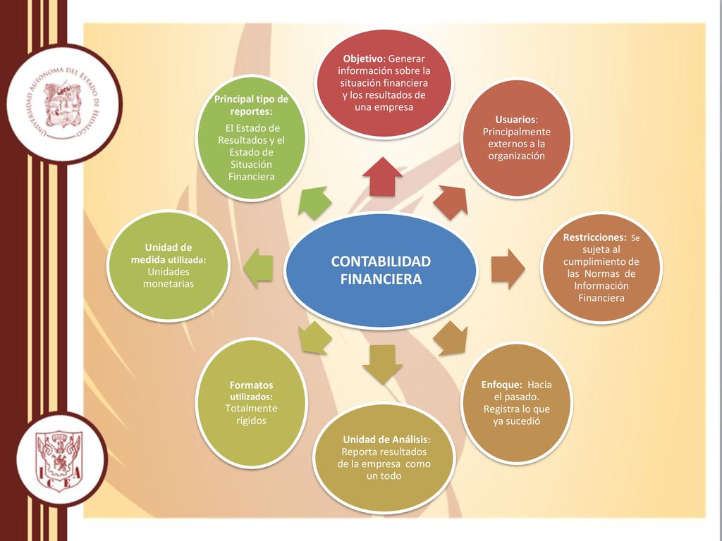 CONTABILIDAD FINANCIERA Principal tipo de reportes: