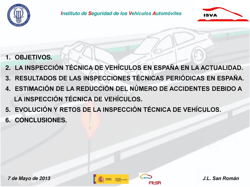 LA INSPECCIÓN TÉCNICA DE VEHÍCULOS EN ESPAÑA EN LA ACTUALIDAD.