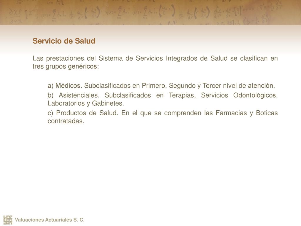 Servicio de Salud Se reconocerá como titular a toda aquella persona: