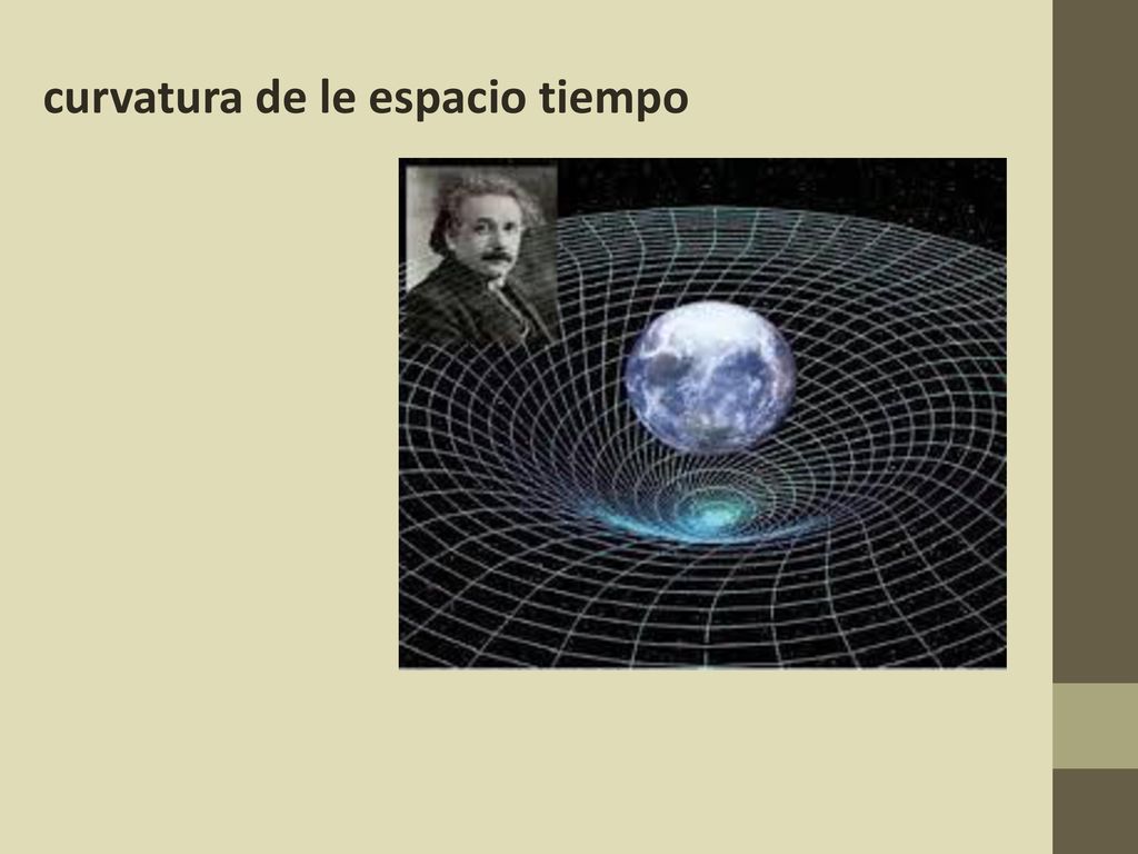 curvatura de le espacio tiempo