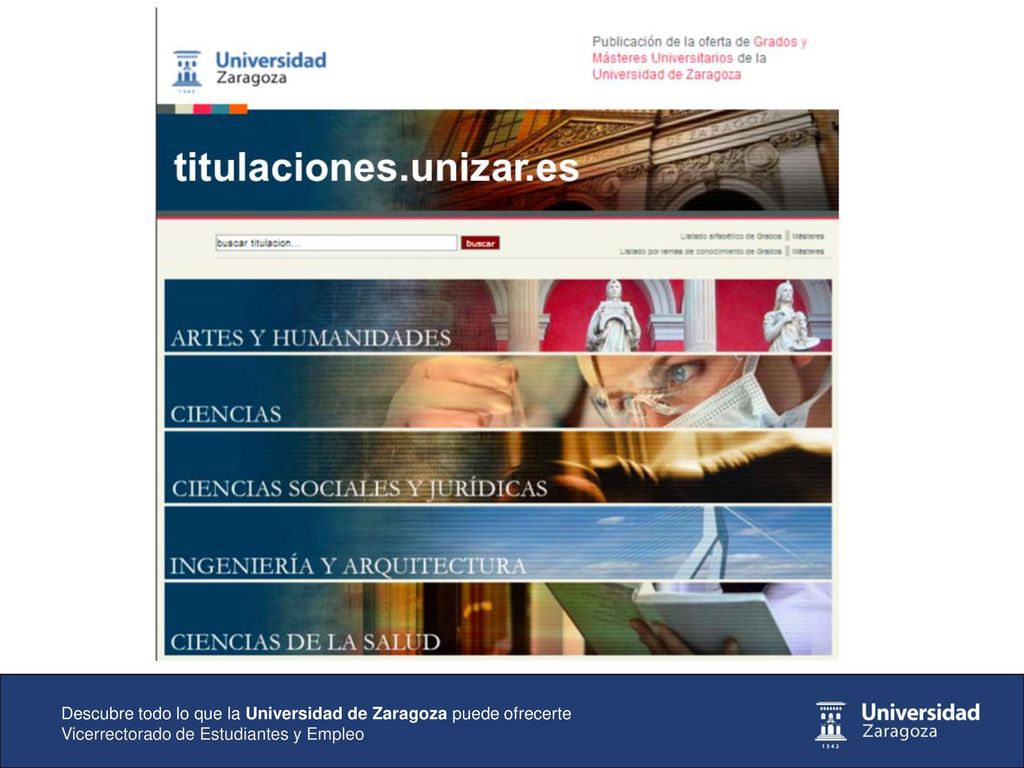 Descubre todo lo que la Universidad de Zaragoza puede ofrecerte