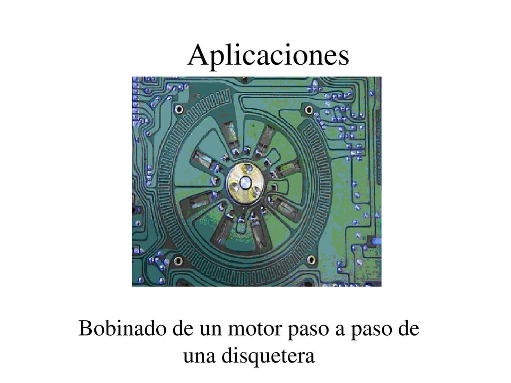 Bobinado de un motor paso a paso de una disquetera
