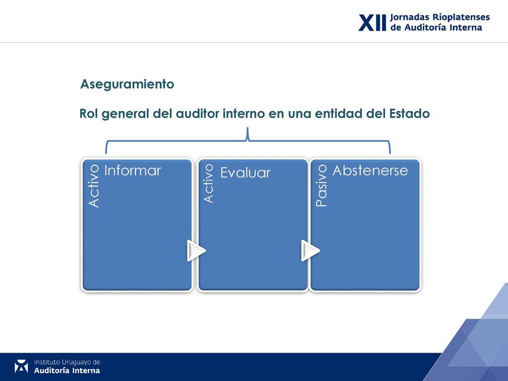 Rol general del auditor interno en una entidad del Estado