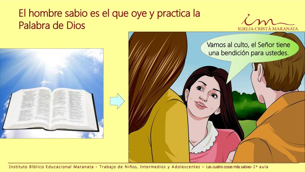 Vamos al culto, el Señor tiene una bendición para ustedes.