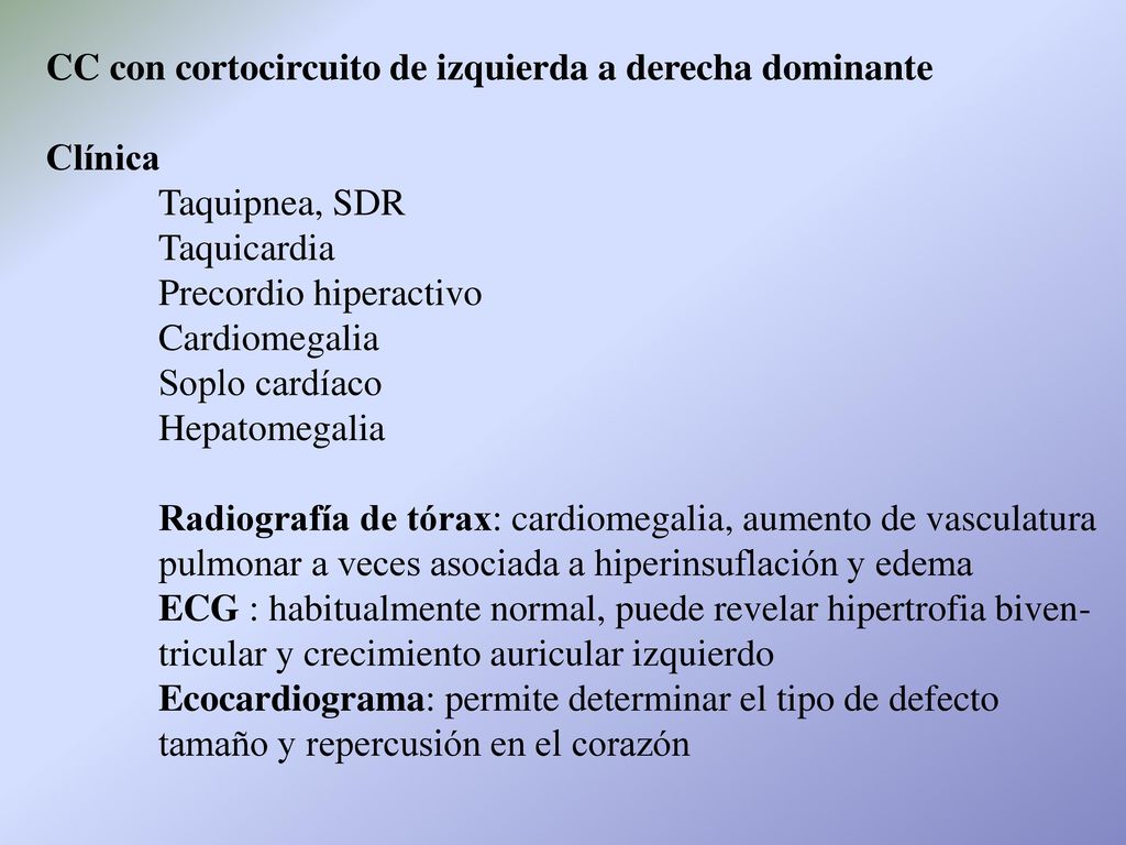 CC con cortocircuito de izquierda a derecha dominante
