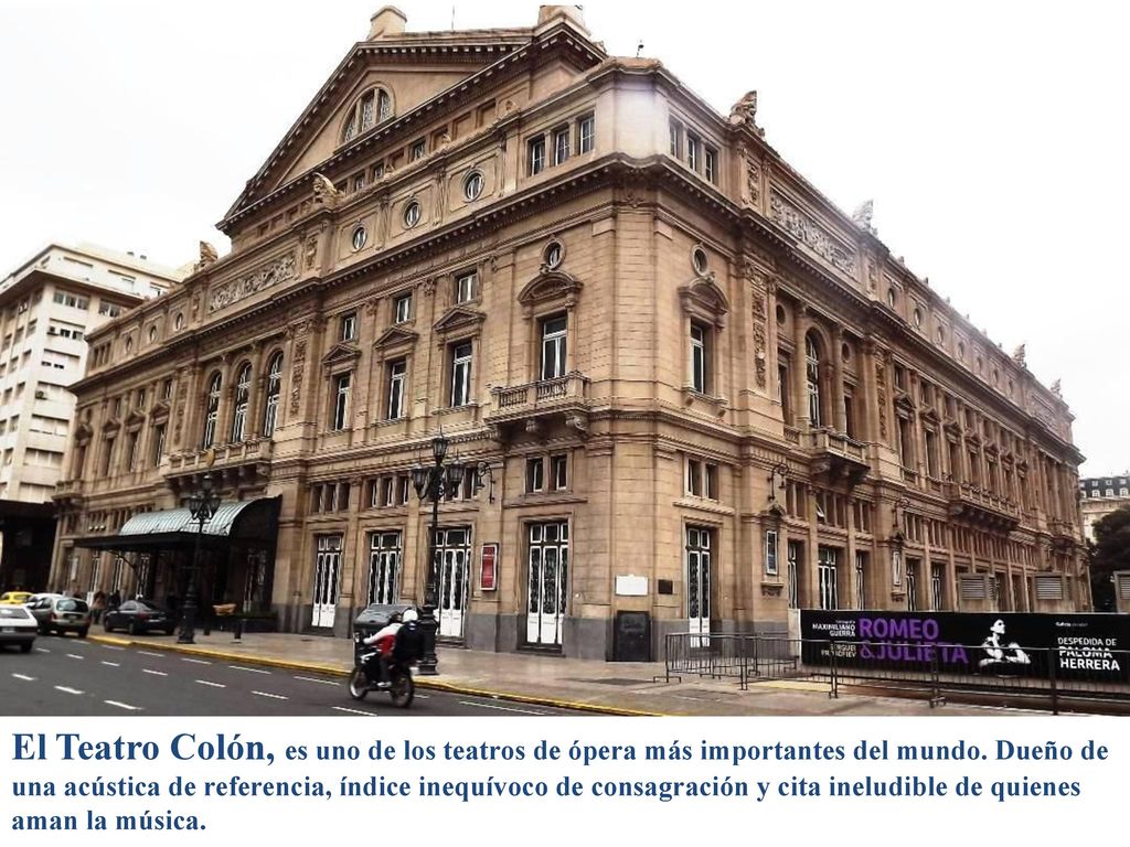 El Teatro Colón, es uno de los teatros de ópera más importantes del mundo.
