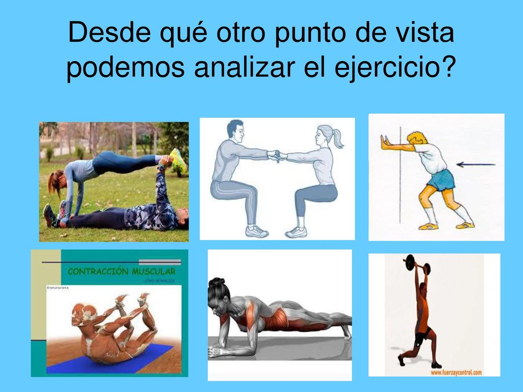 Desde qué otro punto de vista podemos analizar el ejercicio