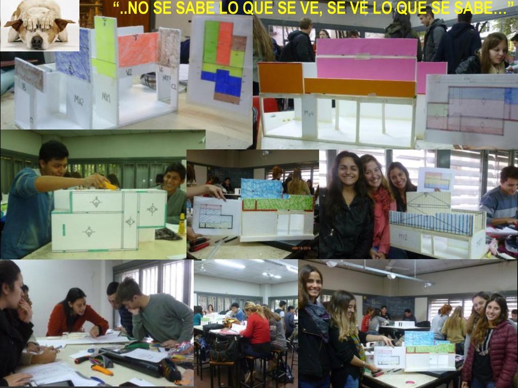..NO SE SABE LO QUE SE VE, SE VE LO QUE SE SABE…