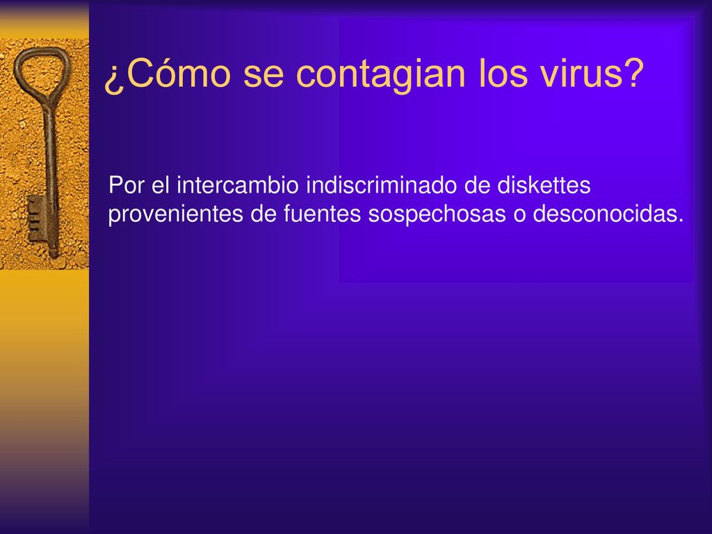¿Cómo se contagian los virus