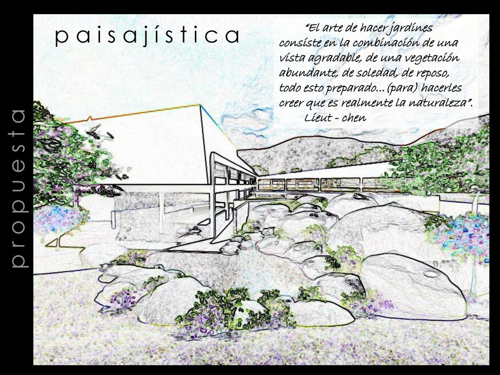 p a i s a j í s t i c a p r o p u e s t a