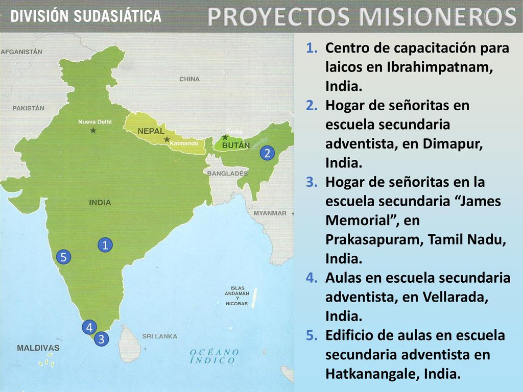 PROYECTOS MISIONEROS Centro de capacitación para laicos en Ibrahimpatnam, India.