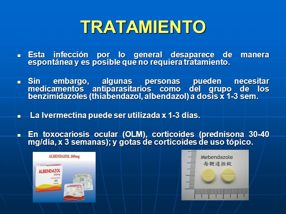 TRATAMIENTO Esta infección por lo general desaparece de manera espontánea y es posible que no requiera tratamiento.