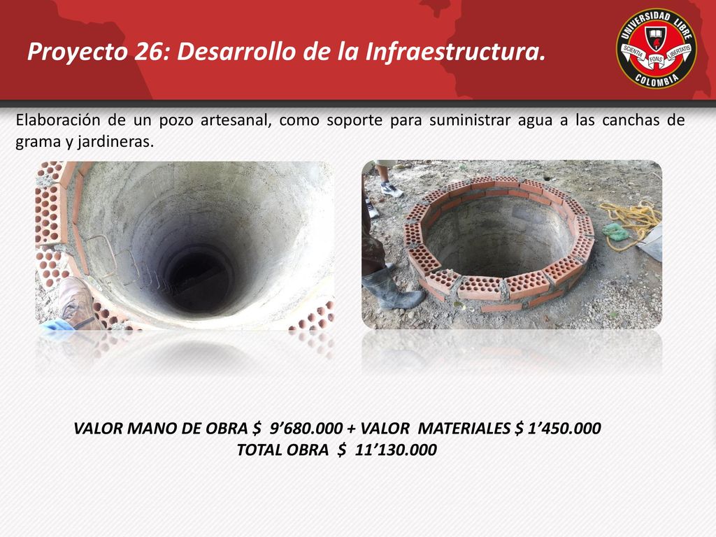 VALOR MANO DE OBRA $ 9’ VALOR MATERIALES $ 1’