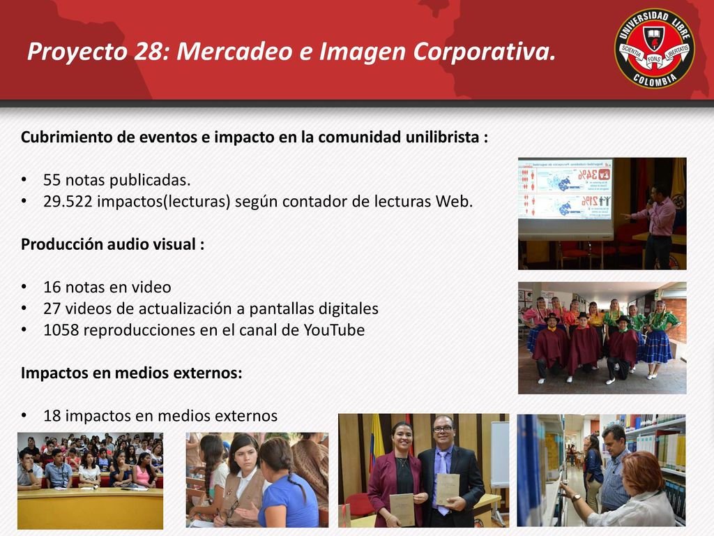 Proyecto 28: Mercadeo e Imagen Corporativa.