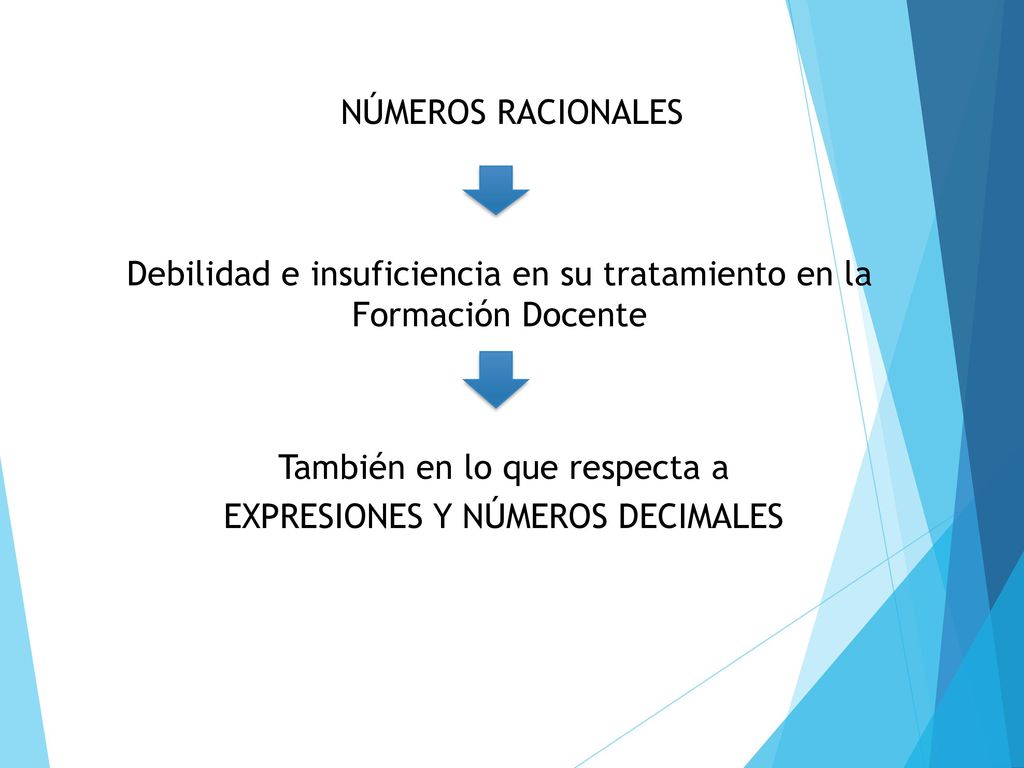 Debilidad e insuficiencia en su tratamiento en la Formación Docente