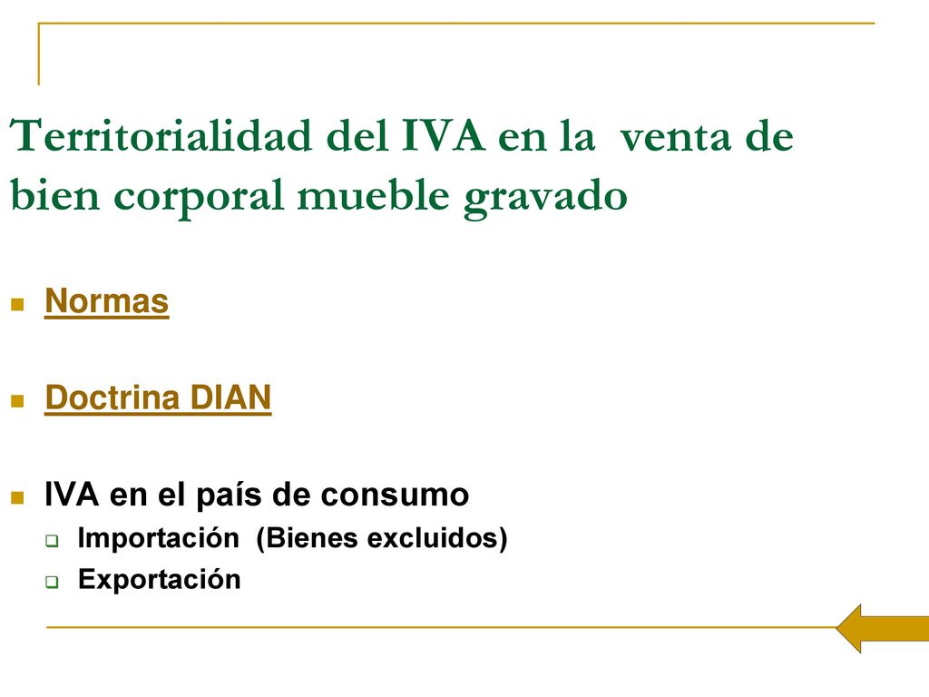Territorialidad del IVA en la venta de bien corporal mueble gravado