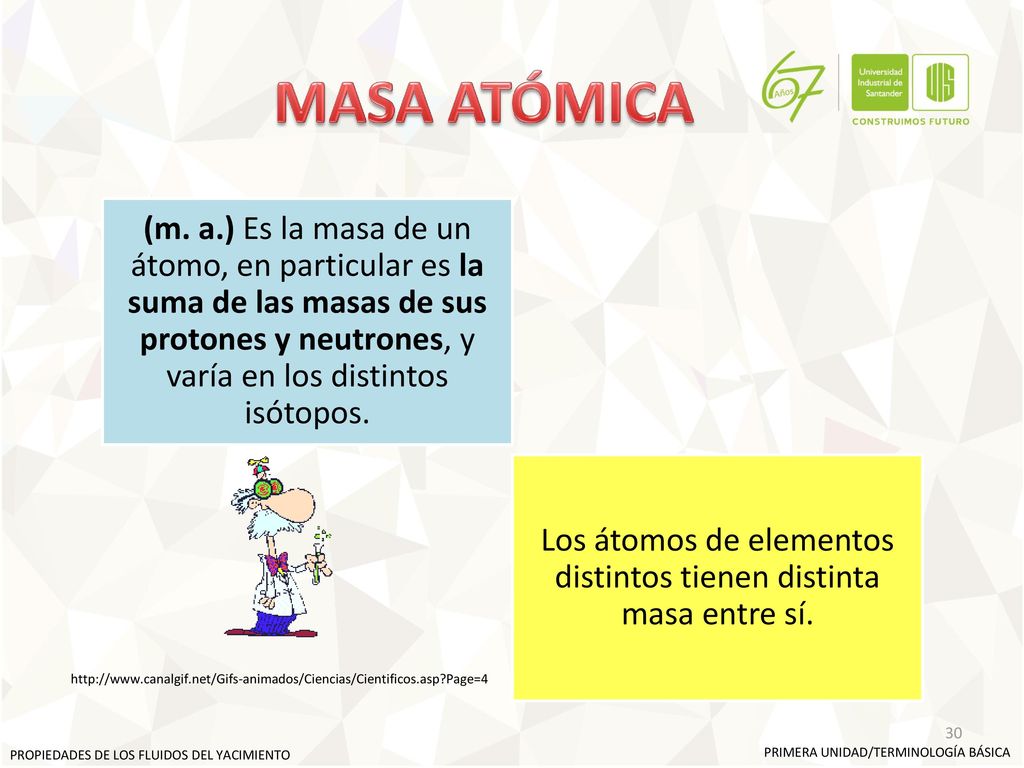 Los átomos de elementos distintos tienen distinta masa entre sí.
