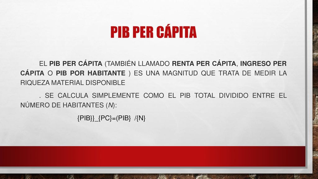 INDICADOR DE CRECIMIENTO ECONÓMICO - ppt descargar