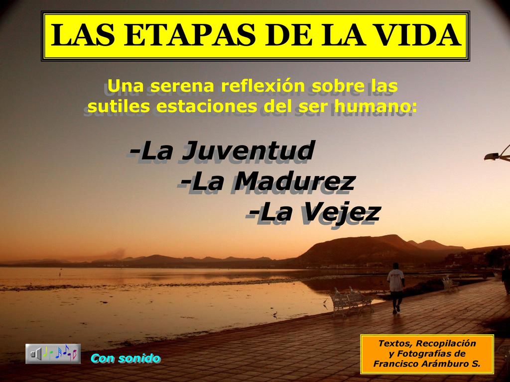 Una serena reflexión sobre las sutiles estaciones del ser humano: