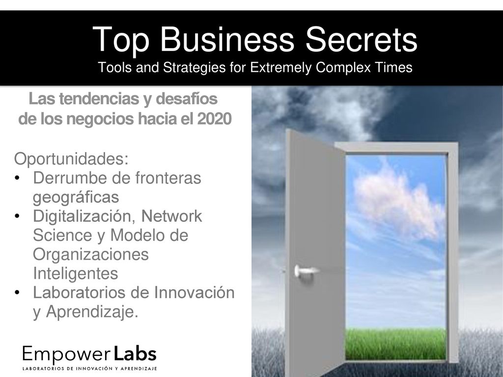 Top Business Secrets Tools and Strategies for Extremely Complex Times