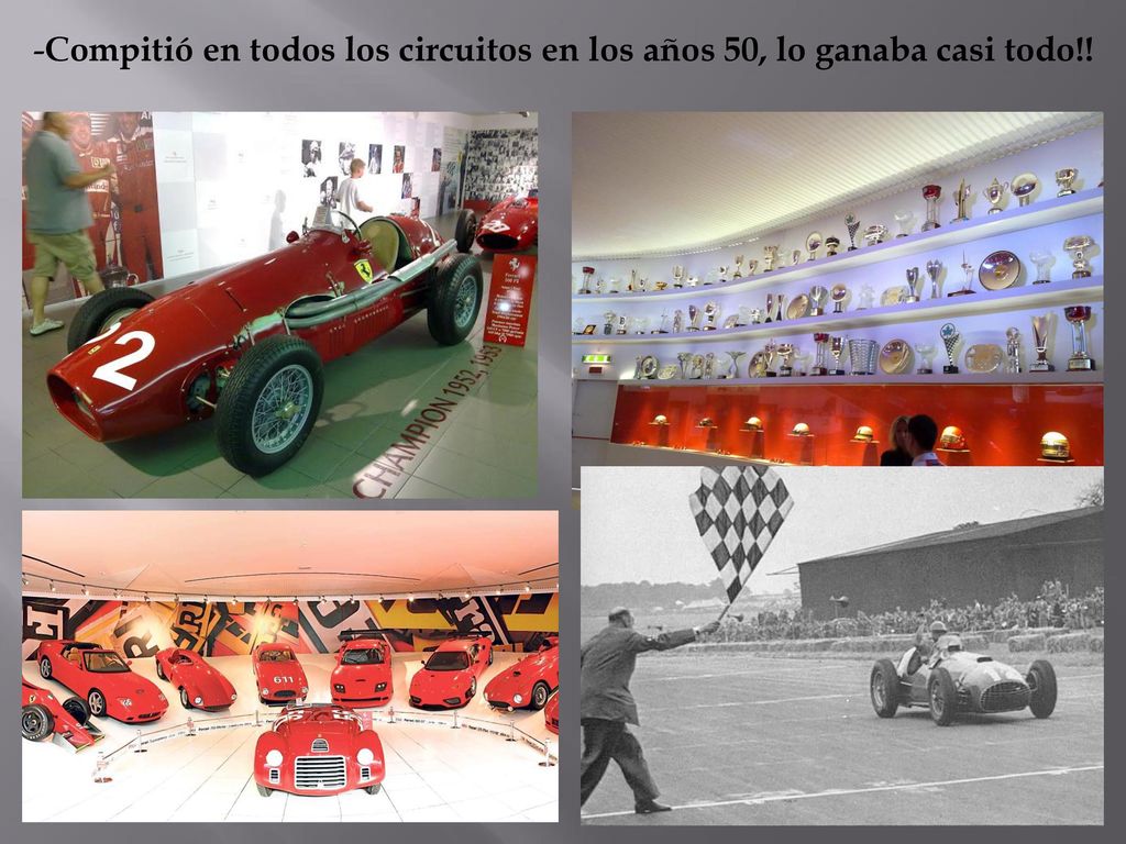 Compitió en todos los circuitos en los años 50, lo ganaba casi todo!!