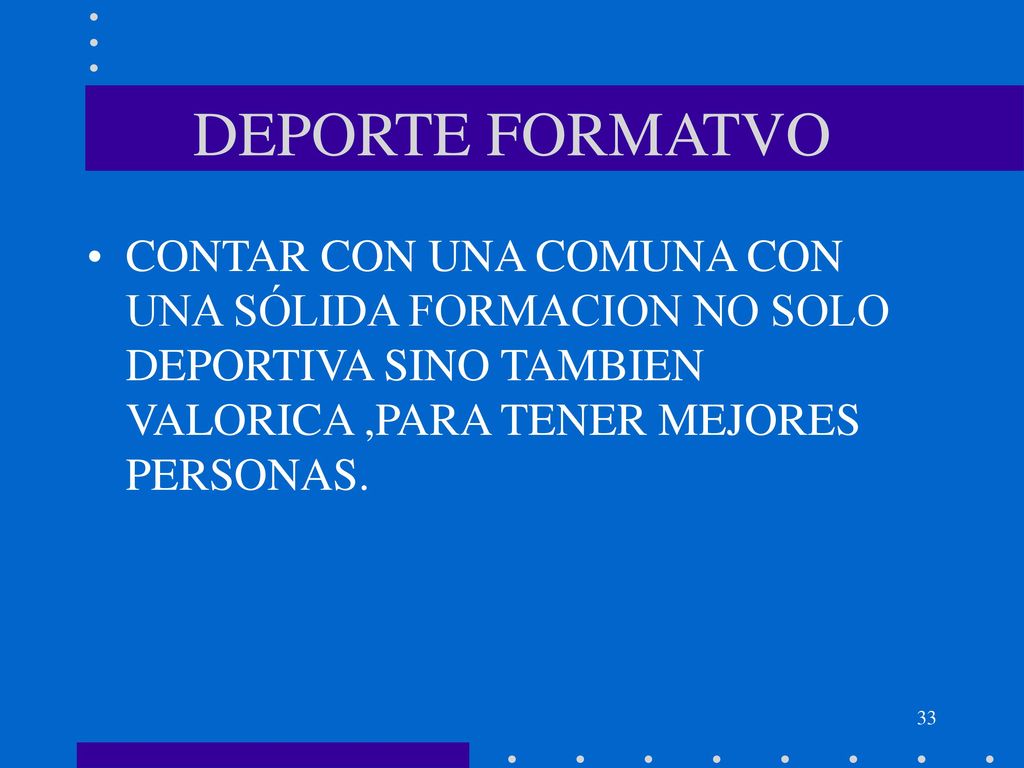 PROYECTOS USO DE ESPACIOS PUBLICOS EN DISTINTOS SECTORES DE LA COMUNA .