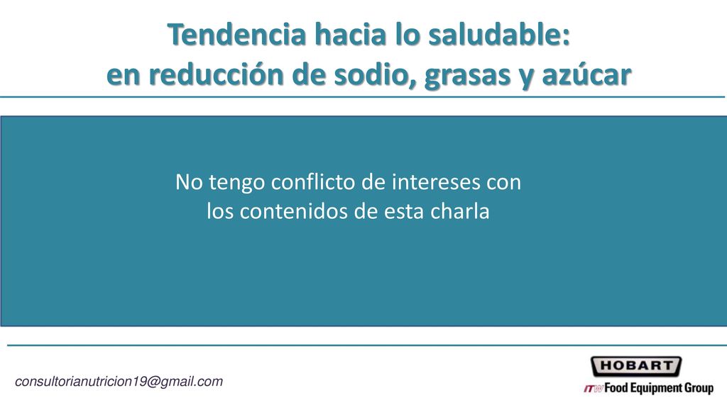 Tendencia hacia lo saludable: en reducción de sodio, grasas y azúcar