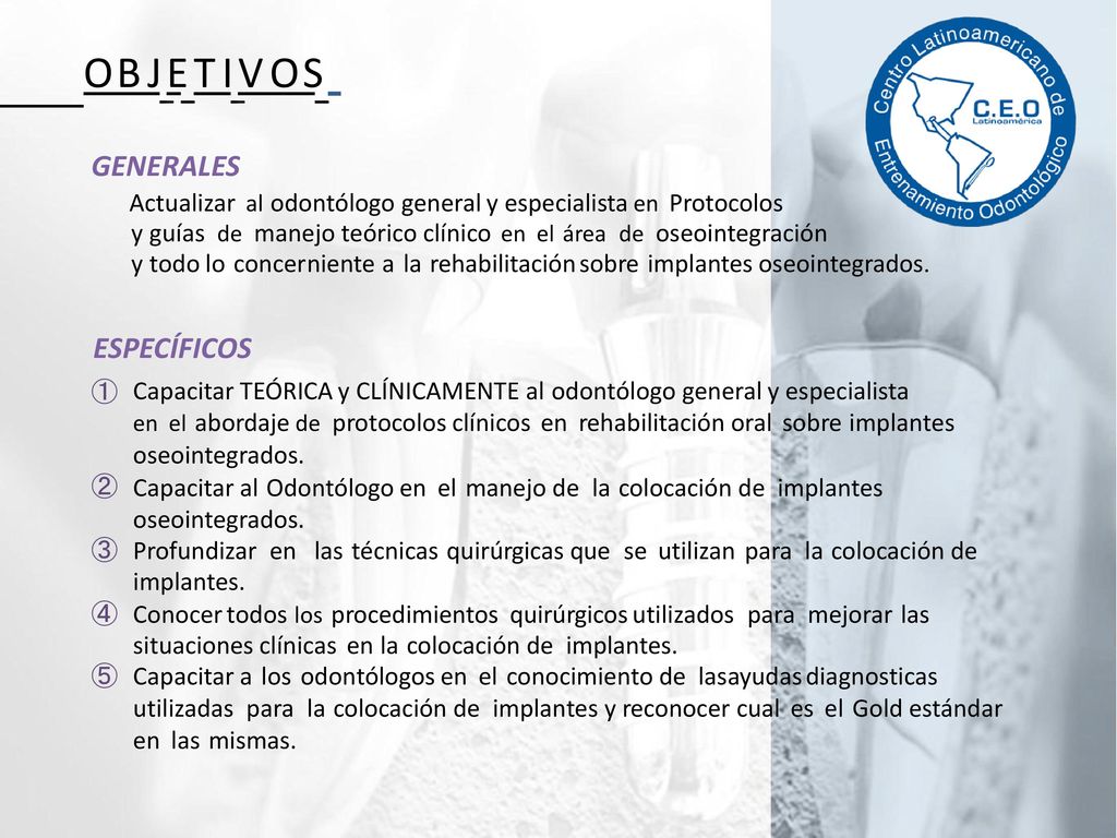O B J_E_T I_V O S_ GENERALES ESPECÍFICOS
