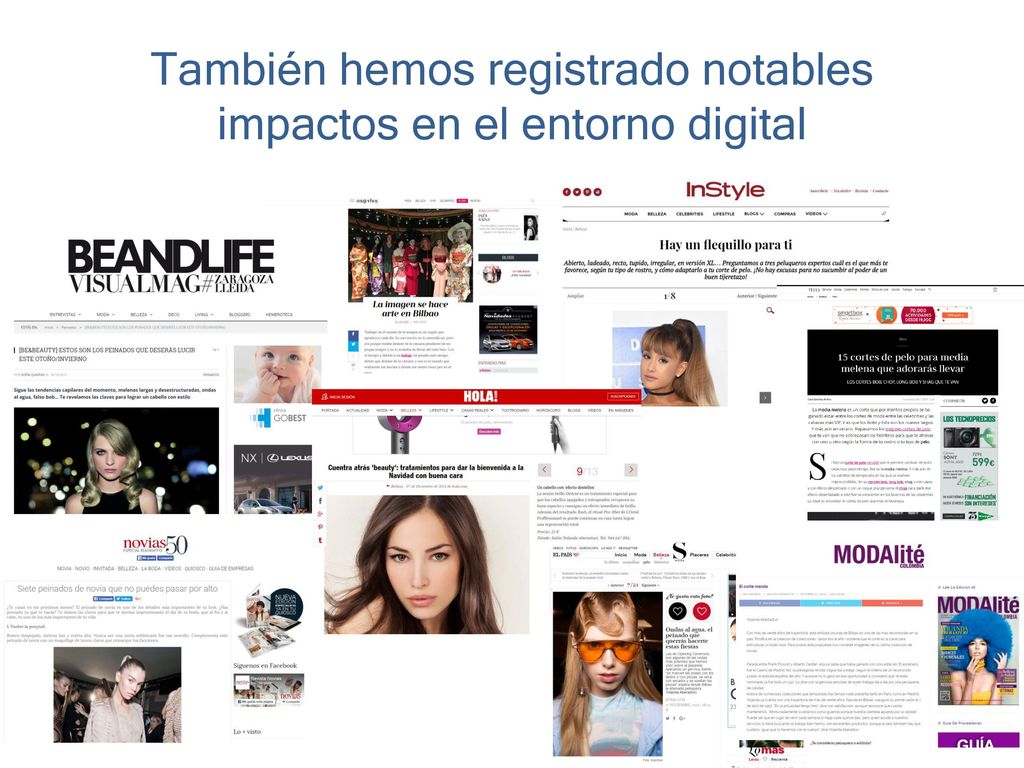 También hemos registrado notables impactos en el entorno digital