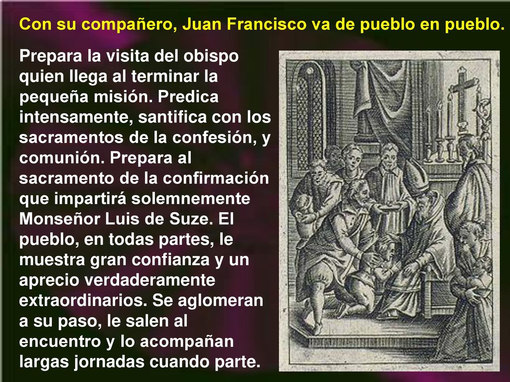 Con su compañero, Juan Francisco va de pueblo en pueblo.