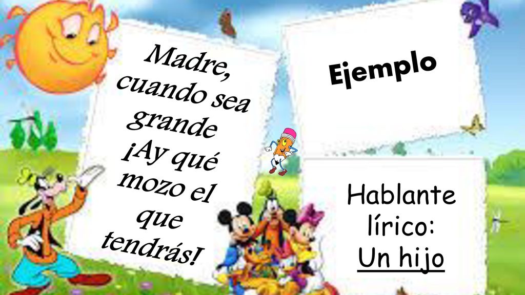 Madre, cuando sea grande ¡Ay qué mozo el que tendrás!
