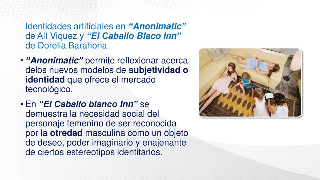 Identidades artificiales en Anonimatic de Alí Viquez y El Caballo Blaco Inn de Dorelia Barahona
