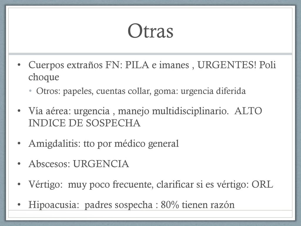 Otras Cuerpos extraños FN: PILA e imanes , URGENTES! Poli choque