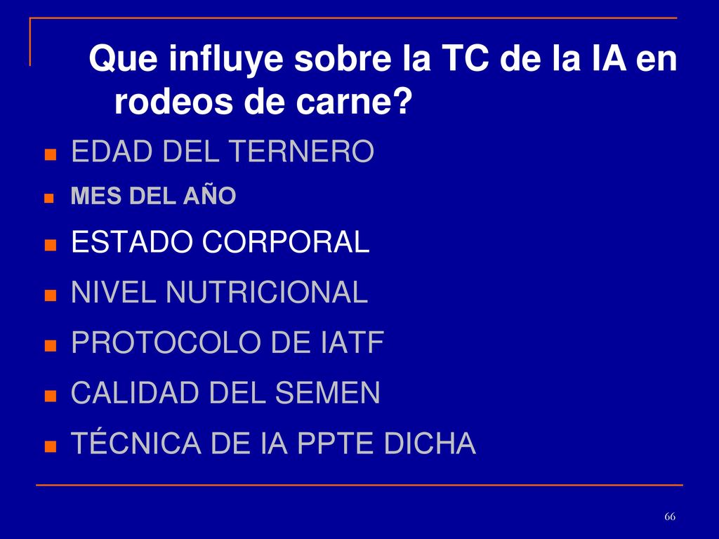 TC EN RELACION A LOS DIAS PARIDA o EDAD DEL TERNERO