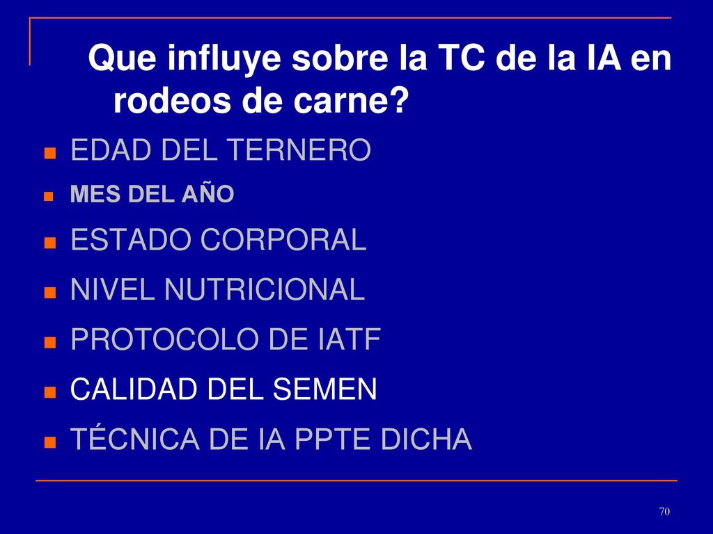 Tabla 1. Porcentaje de preñez en vaquillonas Angus tratadas con un dispositivo intravaginal con progesterona según estructura ovárica y hormona usada para sincronizar la ovulación (Vater, et al 2007)