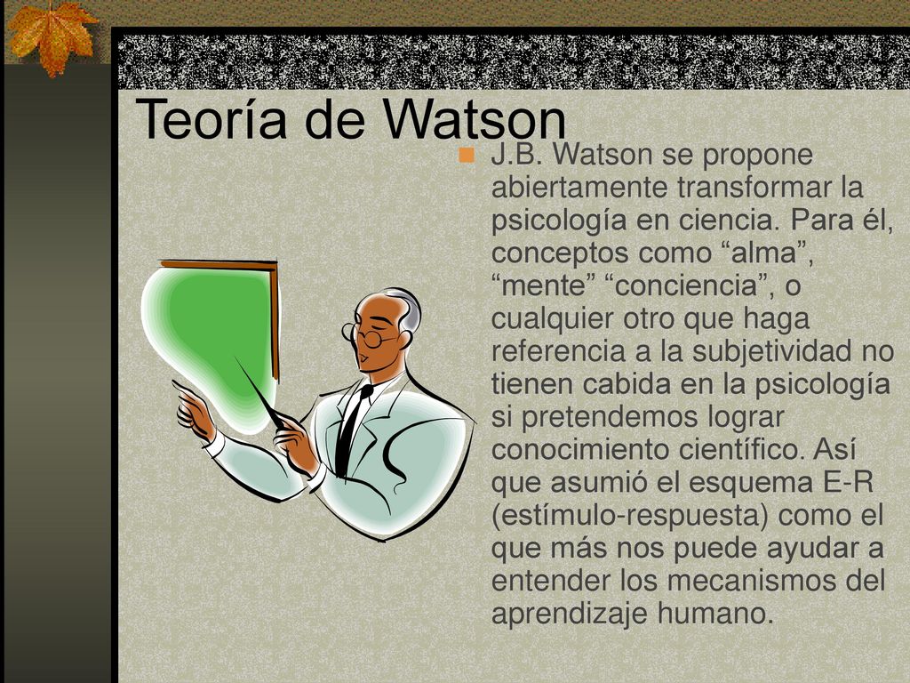 Teoría de Watson
