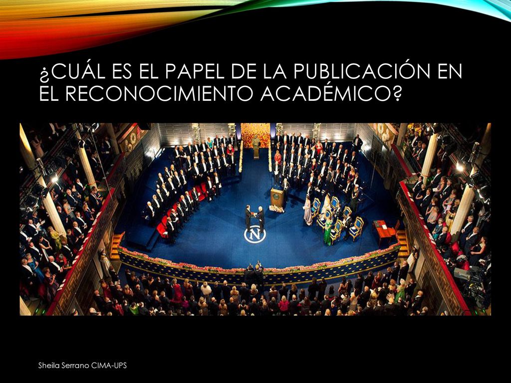 ¿Cuál es el papel de la publicación en el reconocimiento académico