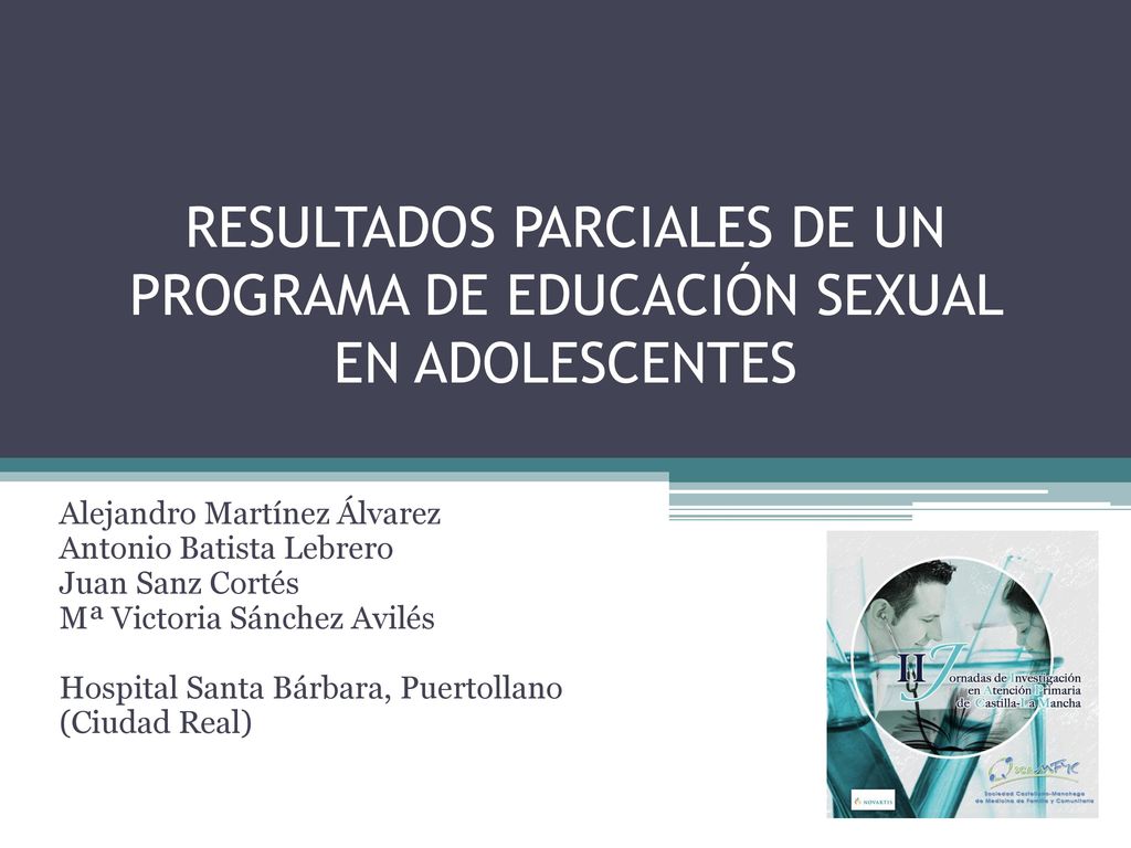 RESULTADOS PARCIALES DE UN PROGRAMA DE EDUCACIÓN SEXUAL EN ADOLESCENTES