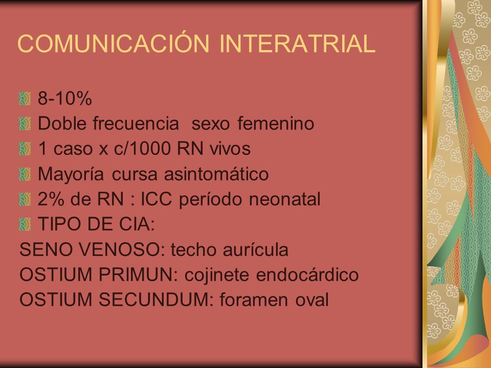 COMUNICACIÓN INTERATRIAL