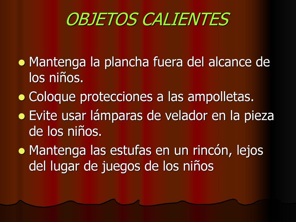 OBJETOS CALIENTES Mantenga la plancha fuera del alcance de los niños.