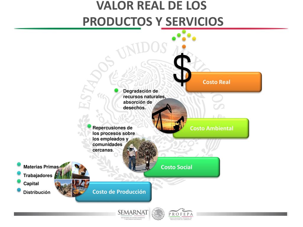 VALOR REAL DE LOS PRODUCTOS Y SERVICIOS