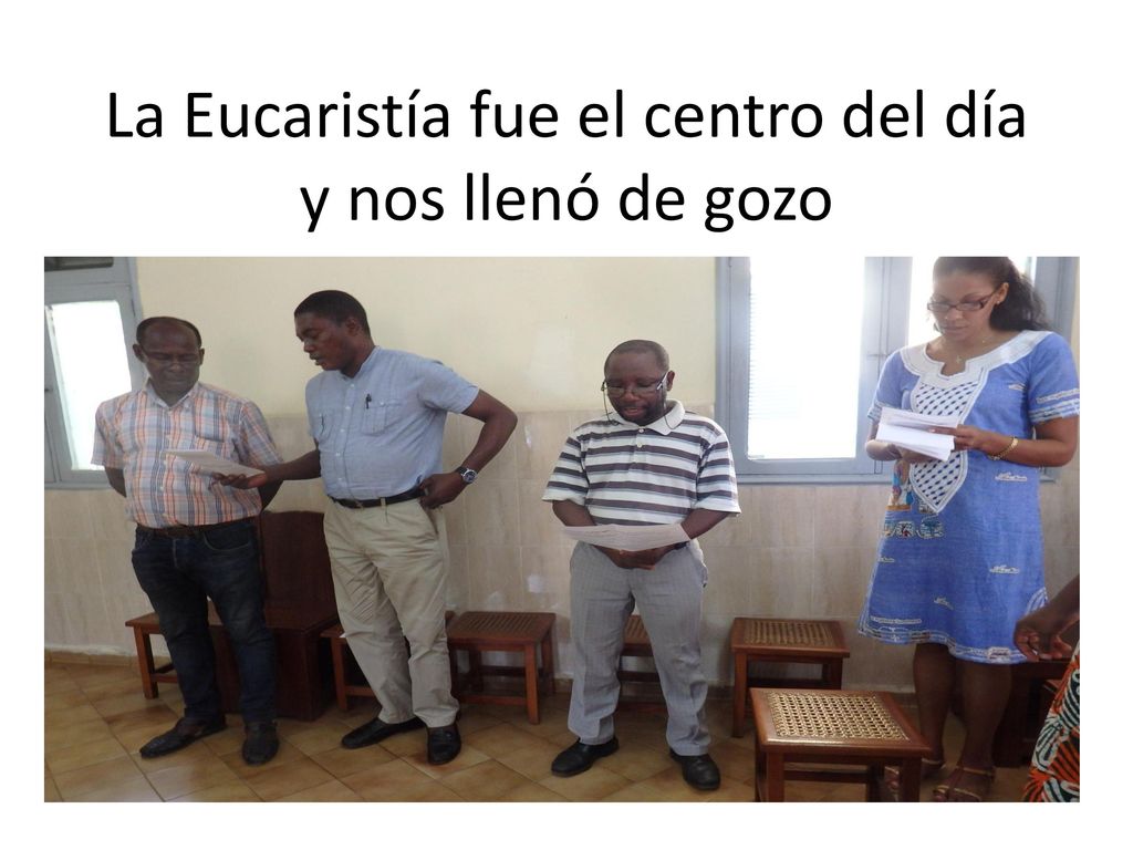 La Eucaristía fue el centro del día y nos llenó de gozo