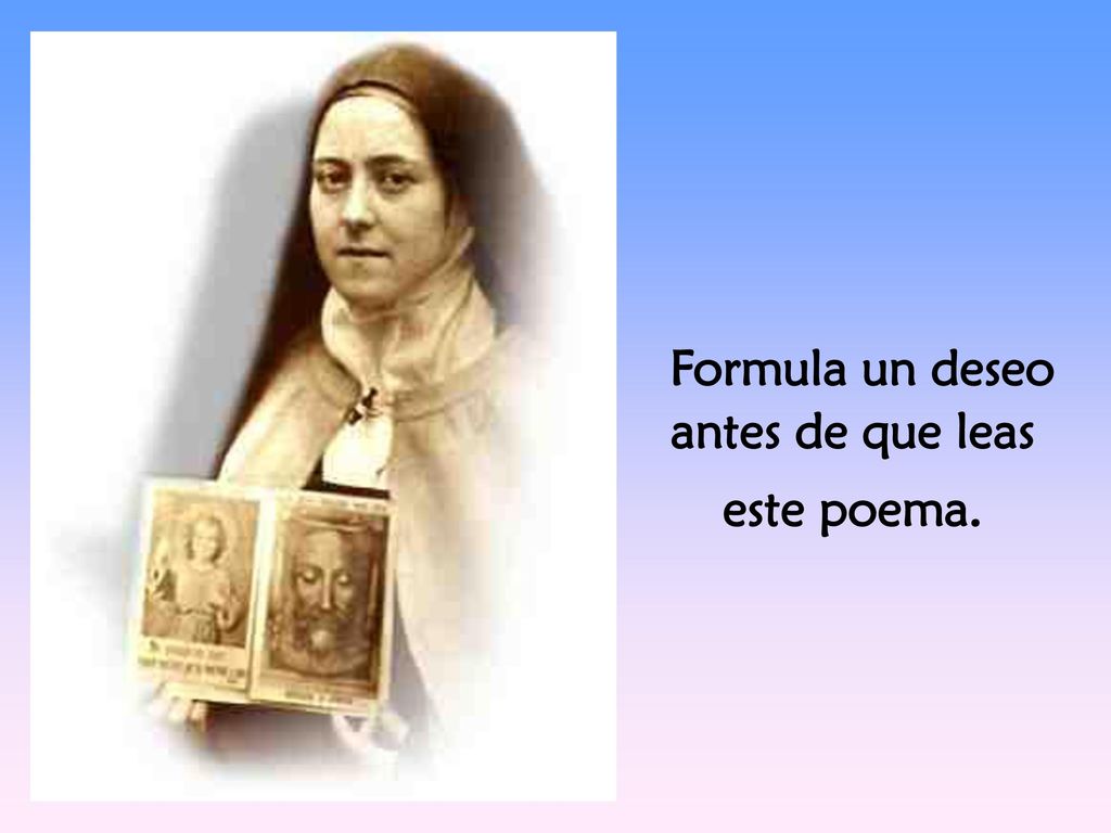 Formula un deseo antes de que leas este poema.