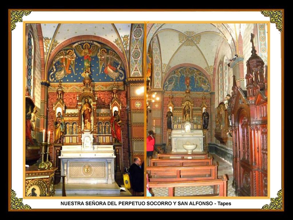 NUESTRA SEÑORA DEL PERPETUO SOCORRO Y SAN ALFONSO - Tapes