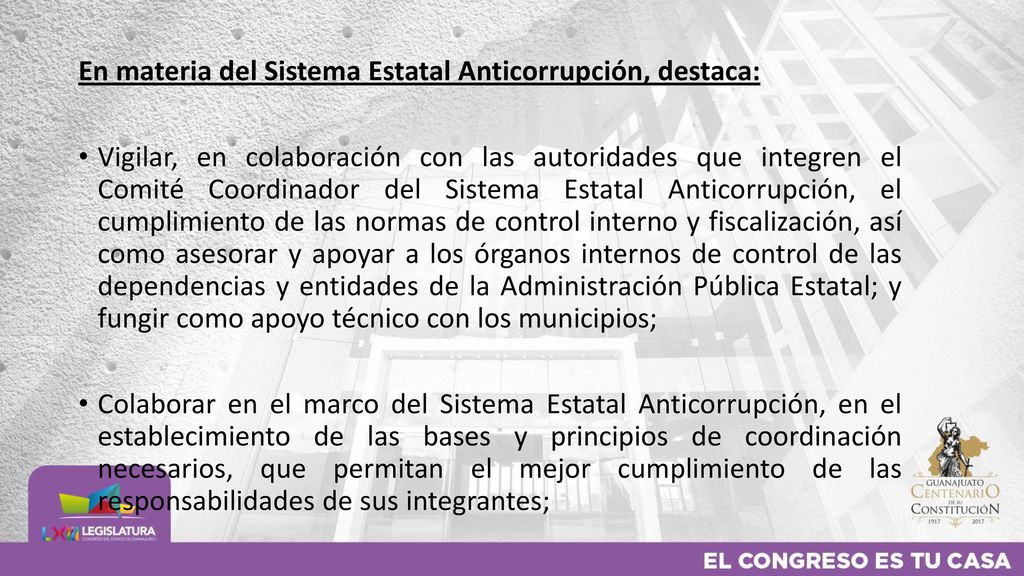 En materia del Sistema Estatal Anticorrupción, destaca: