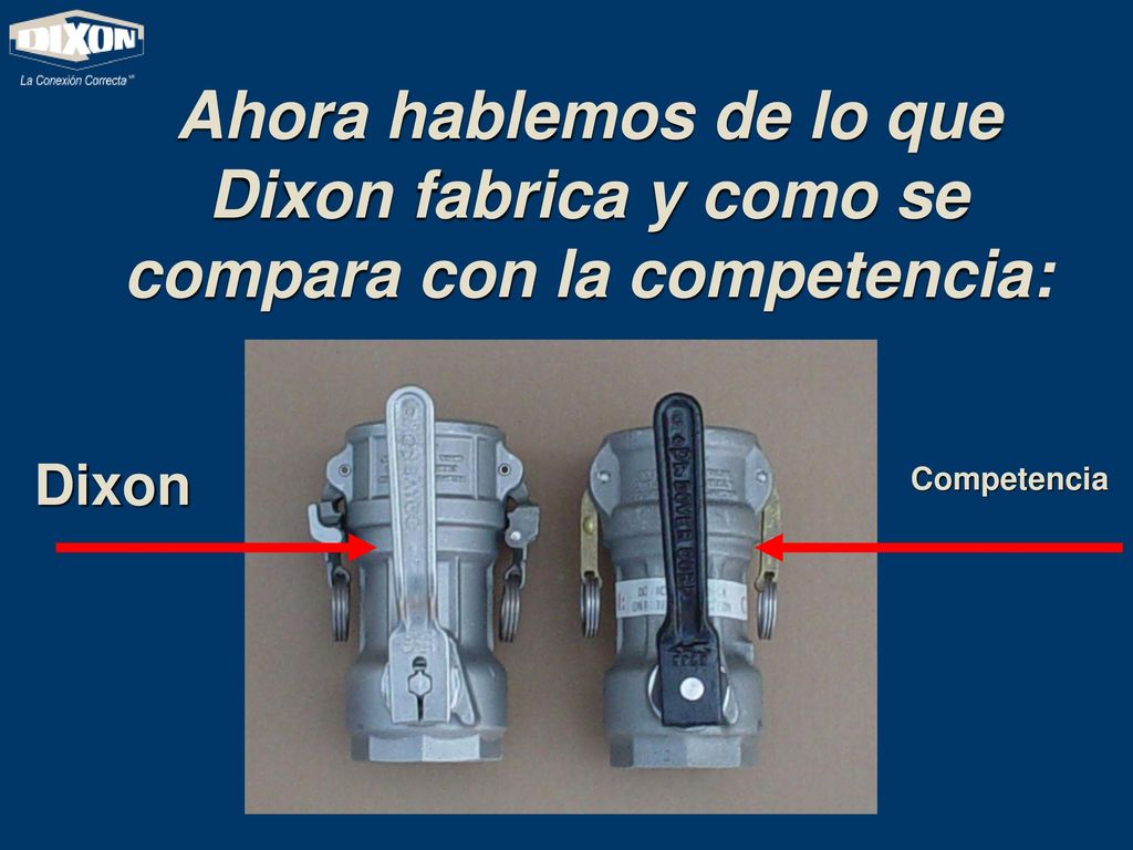 Ahora hablemos de lo que Dixon fabrica y como se compara con la competencia: