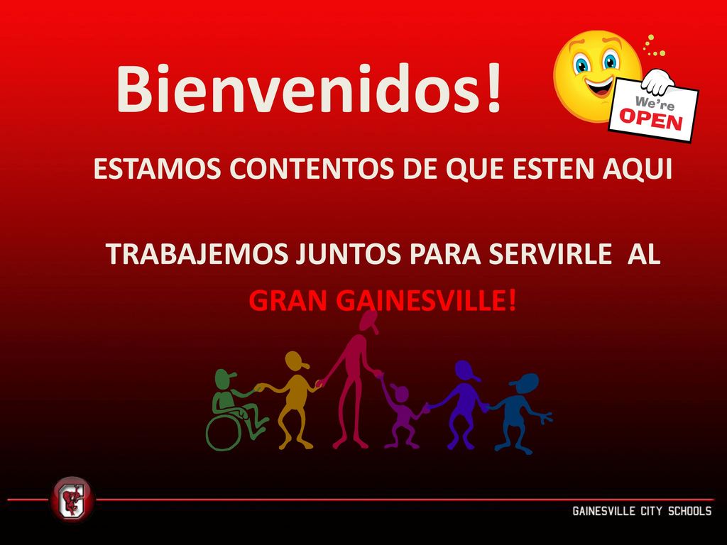 ESTAMOS CONTENTOS DE QUE ESTEN AQUI TRABAJEMOS JUNTOS PARA SERVIRLE AL